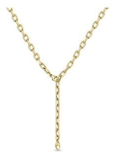 Zoë Chicco Medium Chain Link Necklace in 14K Yellow Gold at Nordstrom
