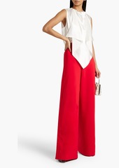 Zuhair Murad - Crepe wide-leg pants - Red - FR 34