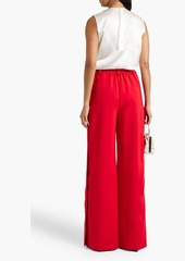 Zuhair Murad - Crepe wide-leg pants - Red - FR 34