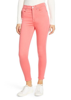 7 For All Mankind ® High Waist Ankle Skinny Jeans in Sunsetcorl at Nordstrom