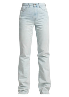 7 For All Mankind Easy Boot High-Waisted Boot-Cut Jeans