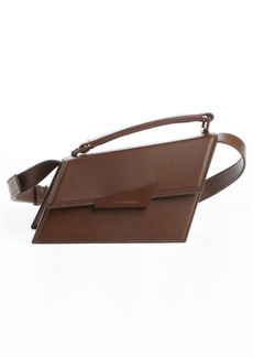 Acne Studios Mini Agost Distorted Leather Top Handle Bag