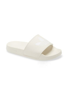 adidas Adilette Comfort Slide Sandal in Off White/White/Off White at Nordstrom