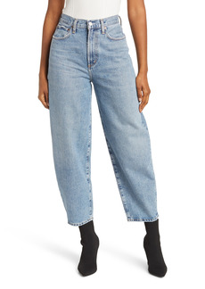 AGOLDE High Waist Organic Cotton Balloon Jeans in Zone at Nordstrom