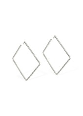 Area "Large 4"" Classic Square Hoop Earrings"