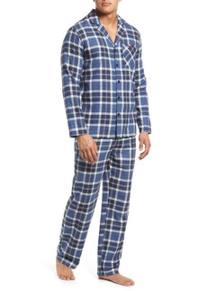 Barbour Laith Plaid Pajama Set in Summer Navy Tartan at Nordstrom