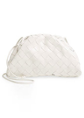 Bottega Veneta Small The Pouch Leather Clutch in Fountain Silver at Nordstrom