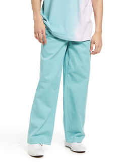 Brass Plum BP. STRAIGHT LEG PANT in Teal Nile at Nordstrom