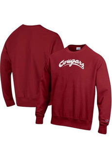 Men's Champion Crimson Washington State Cougars Vault Logo Reverse Weave Pullover Sweatshirt at Nordstrom
