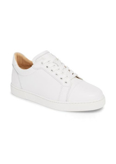Christian Louboutin Vieira Lace-Up Sneaker in White at Nordstrom