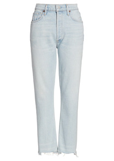 Citizens of Humanity Charlotte Straight-Leg Ankle-Crop Jeans