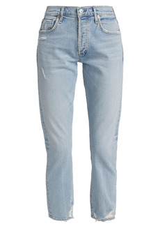 Citizens of Humanity Emerson Distressed Ankle-Crop Jeans