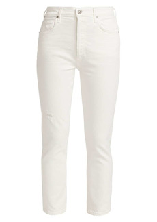 Citizens of Humanity Jolene Mid-Rise Slim-Straight Jeans
