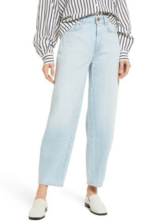 Closed Fayna High Waist Tapered Leg Jeans in Light Blue at Nordstrom