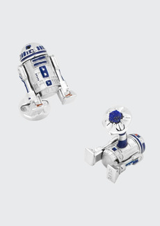 Cufflinks Inc. 3D Star Wars R2-D2 Cuff Links