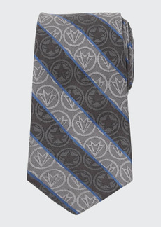 Cufflinks Inc. Men's Falcon and Winter Soldier Striped Tie