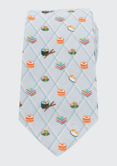 Cufflinks Inc. Men's Sushi-Print Tie
