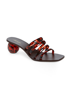 Cult Gaia Jennee Strappy Sandal in Tortoise at Nordstrom