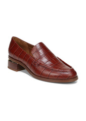 Franco Sarto Newbocca Loafer in Rust Leather at Nordstrom