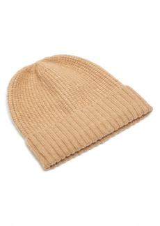 Free People Winnie Cuff Beanie in Camel at Nordstrom