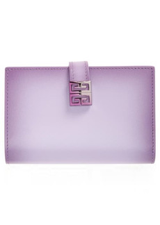 Givenchy Medium 4G Gradient Leather Bifold Wallet in Mauve at Nordstrom