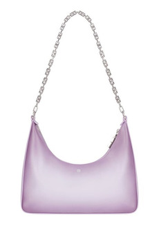 Givenchy Moon Cut Small Leather Hobo Bag in Mauve at Nordstrom