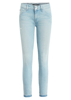 Hudson Jeans Collin Mid-Rise Stretch Skinny Crop Jeans