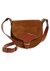 Isabel Marant Botsy Leather Shoulder Bag in Cognac at Nordstrom