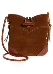 Isabel Marant Taggy Lambskin Suede Crossbody Bag in Cognac at Nordstrom