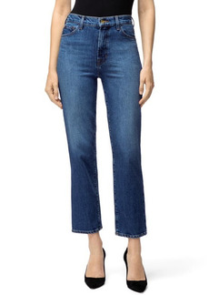 J Brand Jules High Waist Ankle Straight Leg Jeans in Metropole at Nordstrom