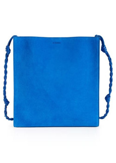 Jil Sander Medium Tangle Suede Shoulder Bag in Bright Blue at Nordstrom