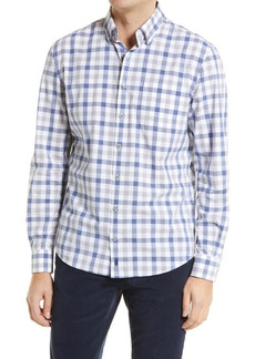 johnnie-O Ridge Cotton Button-Up Shirt in Oceanside at Nordstrom