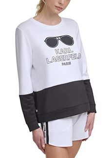 Karl Lagerfeld Color-Block Sweatshirt