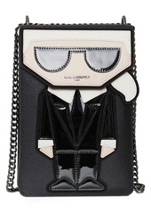 Karl Lagerfeld Paris Ikons Leather Crossbody
