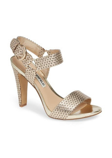 Karl Lagerfeld Paris KARL LAGERFELD Cieone Sandal in Gold Leather at Nordstrom
