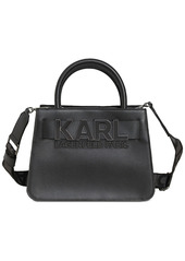Karl Lagerfeld Paris Simone Leather Satchel