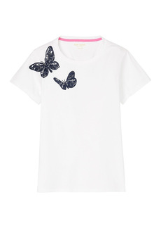 Kate Spade Spring Flight Embroidered T-Shirt
