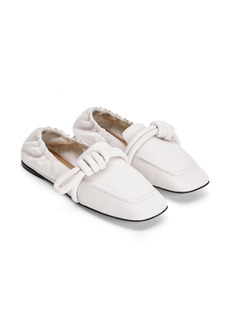 Loewe Flamenco Knot Loafer in White at Nordstrom
