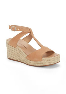 Lucky Brand Valki Espadrille Wedge Sandal in Dusty Sand Leather at Nordstrom