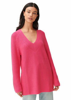 Lucky Brand Women's Long Sleeve V-Neck Pullover Sweater  XXL