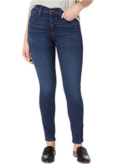 Madewell 10'' High-Rise Skinny Jeans in Hayes Wash