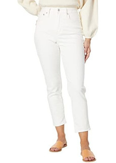 Madewell Curvy Perfect Vintage Jeans in Tile White