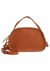 Madewell The Sydney Zip Top Crossbody Bag in Antique Gold at Nordstrom