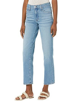 Madewell Mid-Rise Perfect Vintage Straight Full-Length Jeans in Verwood
