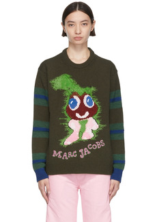 Marc Jacobs Heaven Green Acrylic Sweater