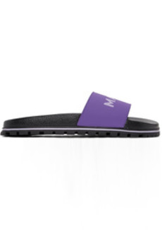 Marc Jacobs Purple 'The Slide' Flat Sandals