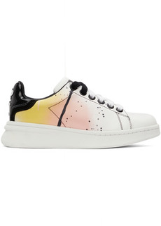 Marc Jacobs White 'The Spray Paint Tennis Shoe' Sneakers