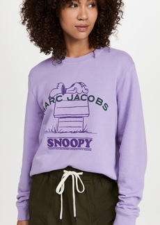 The Marc Jacobs Peanuts Rest of My Life Crew Sweatshirt