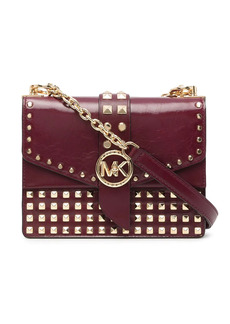 MICHAEL Michael Kors Greenwich studded leather crossbody bag