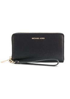MICHAEL Michael Kors large grained-effect wallet